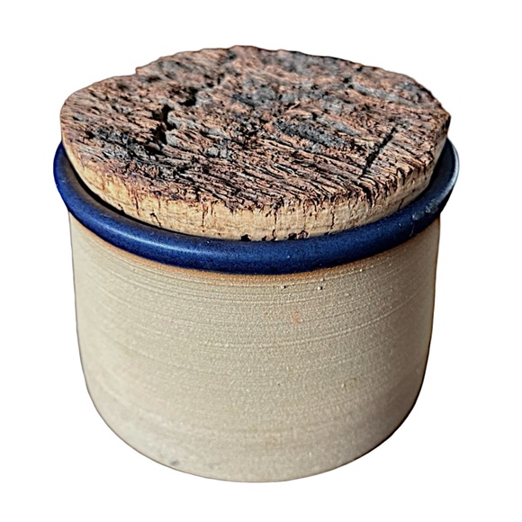 BARBARA POTERA Seattle Studio Vintage ‘84 Art Pottery Crock And Cork 5” Penguins - Picture 2 of 9